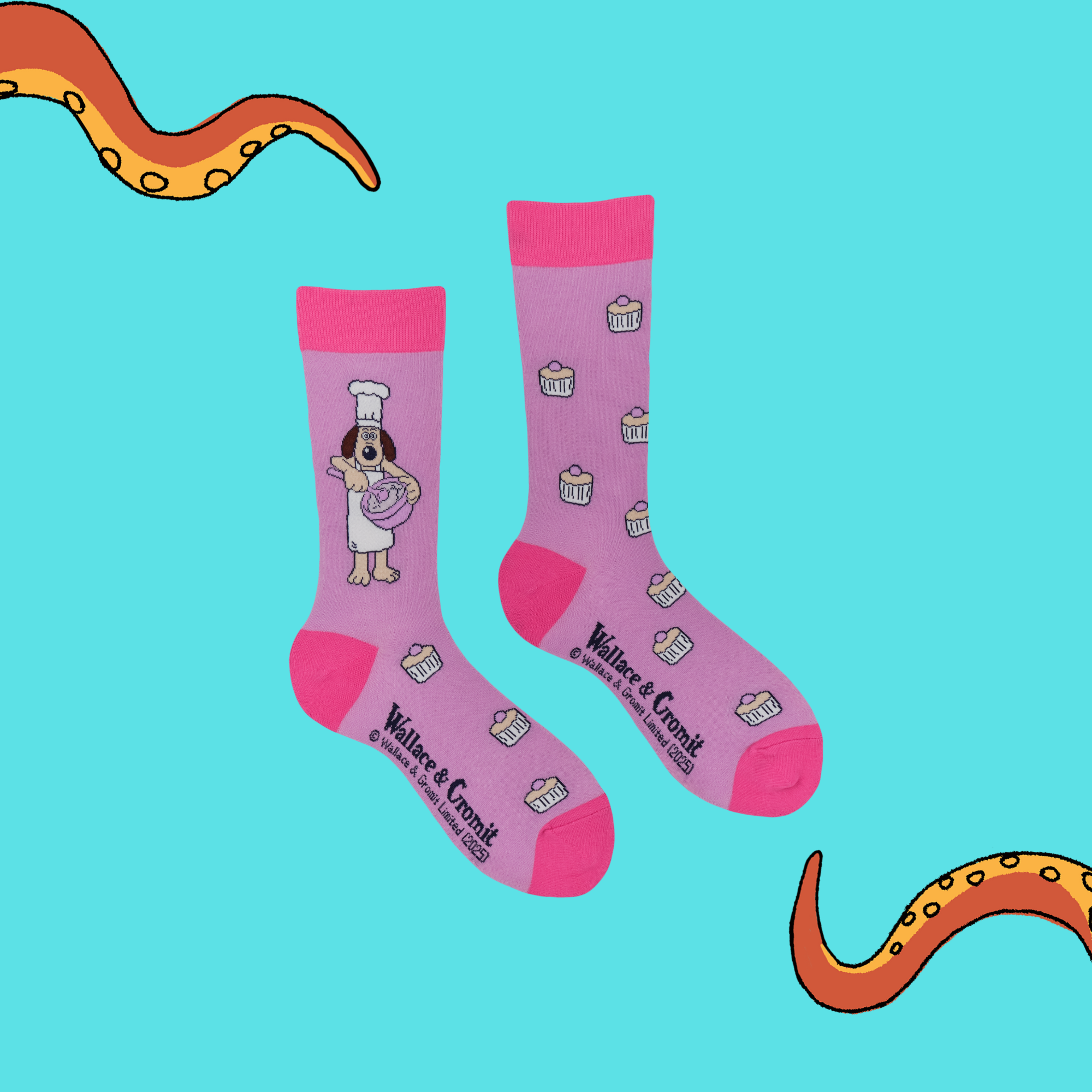 Baking Gromit Socks - Wallace and Gromit