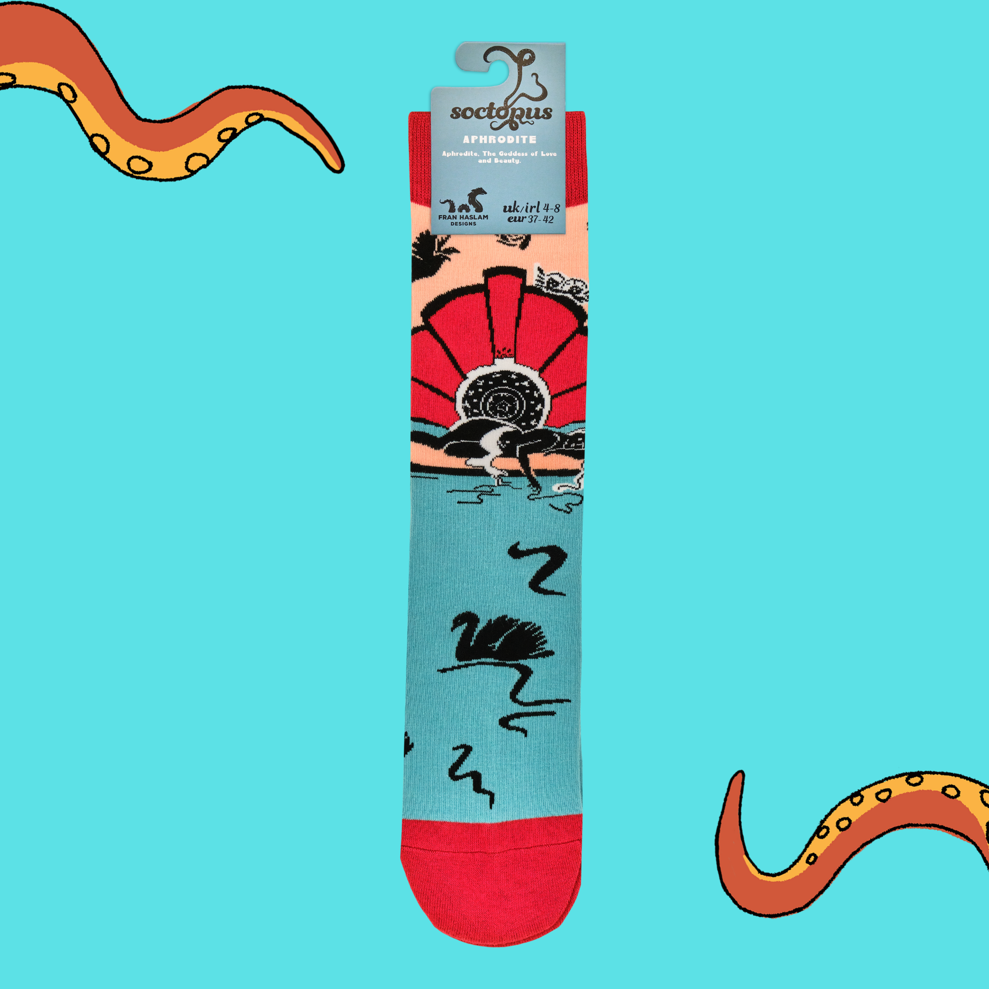 Aphrodite Socks - Fran Haslam