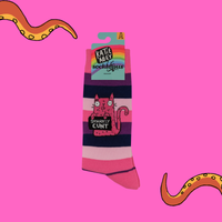 Sparkly Cunt Socks - Socktopus X Katie Abey