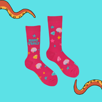 Neuro Sparkly Socks