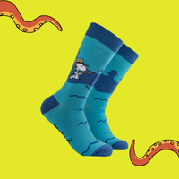 Gone Fishing Socks - Peanuts