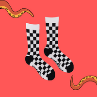 Cheque Me Out Athletic Socks