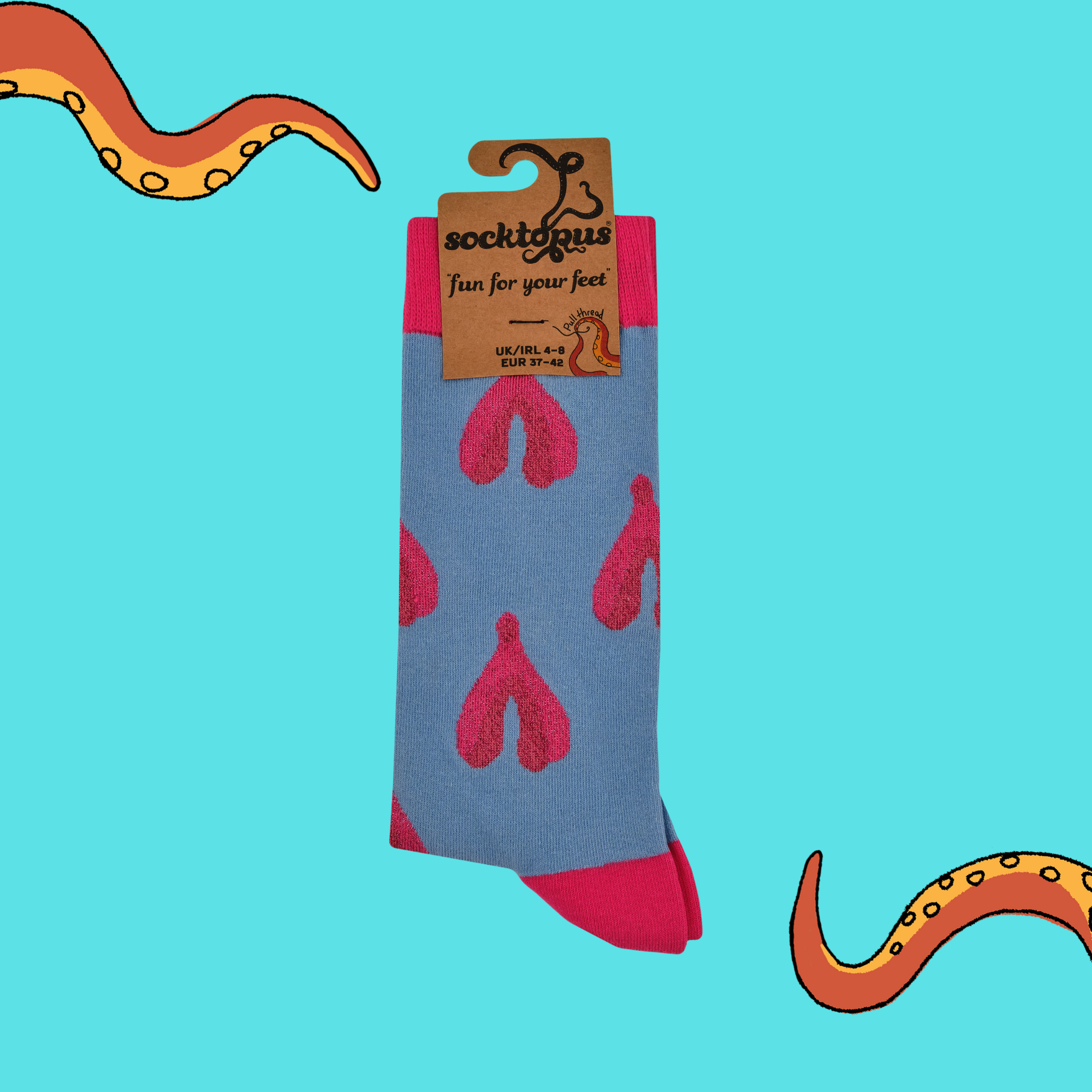 Glittery Clits Socks