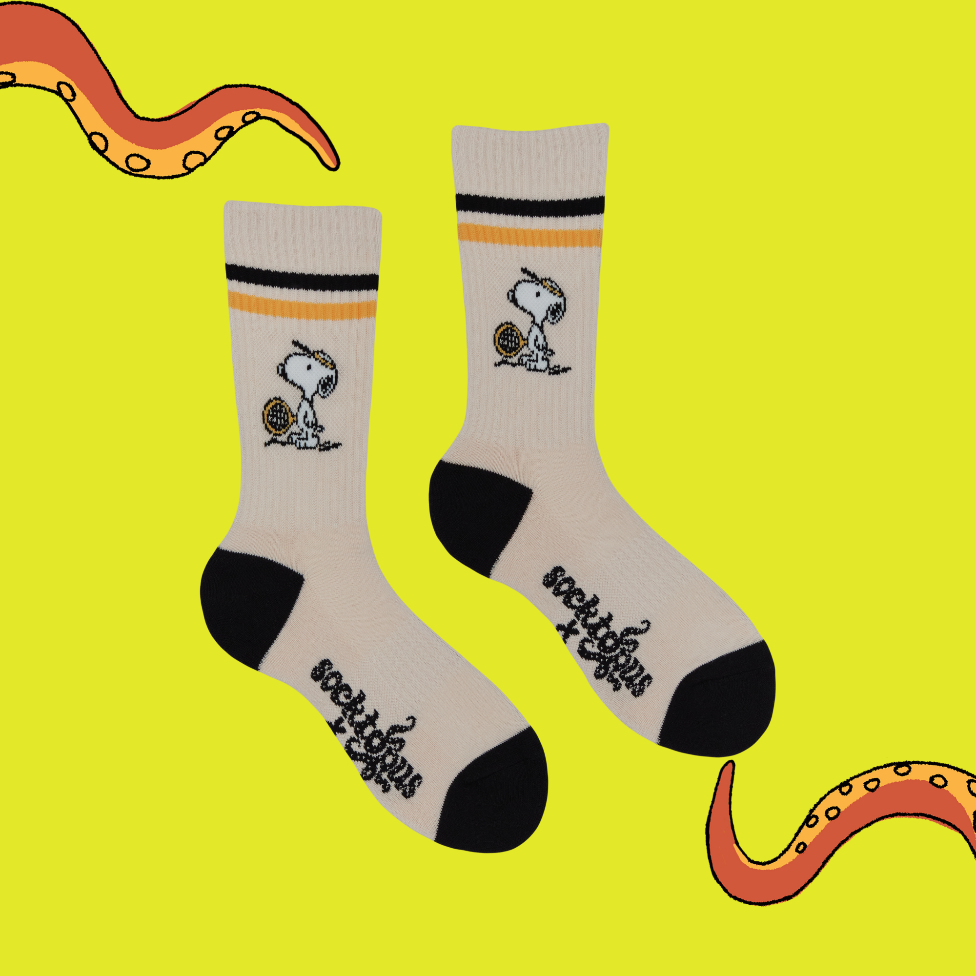 Tennis Athletic Socks - Peanuts