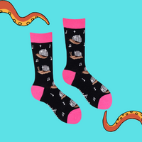 Disco Snail Socks - Escarglow