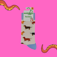 Dachshund Bamboo Socks - Dasch Stash