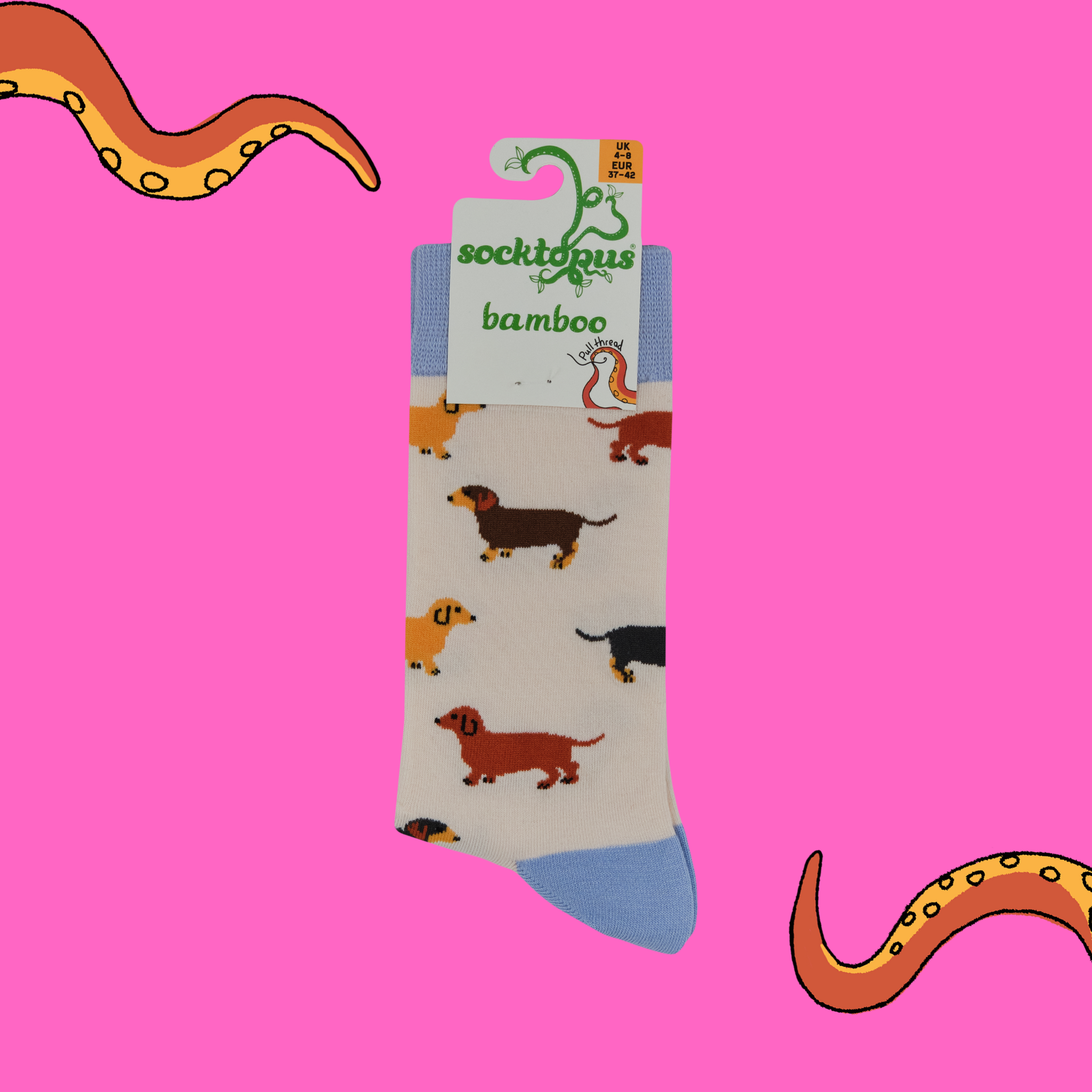 Dachshund Bamboo Socks - Dasch Stash