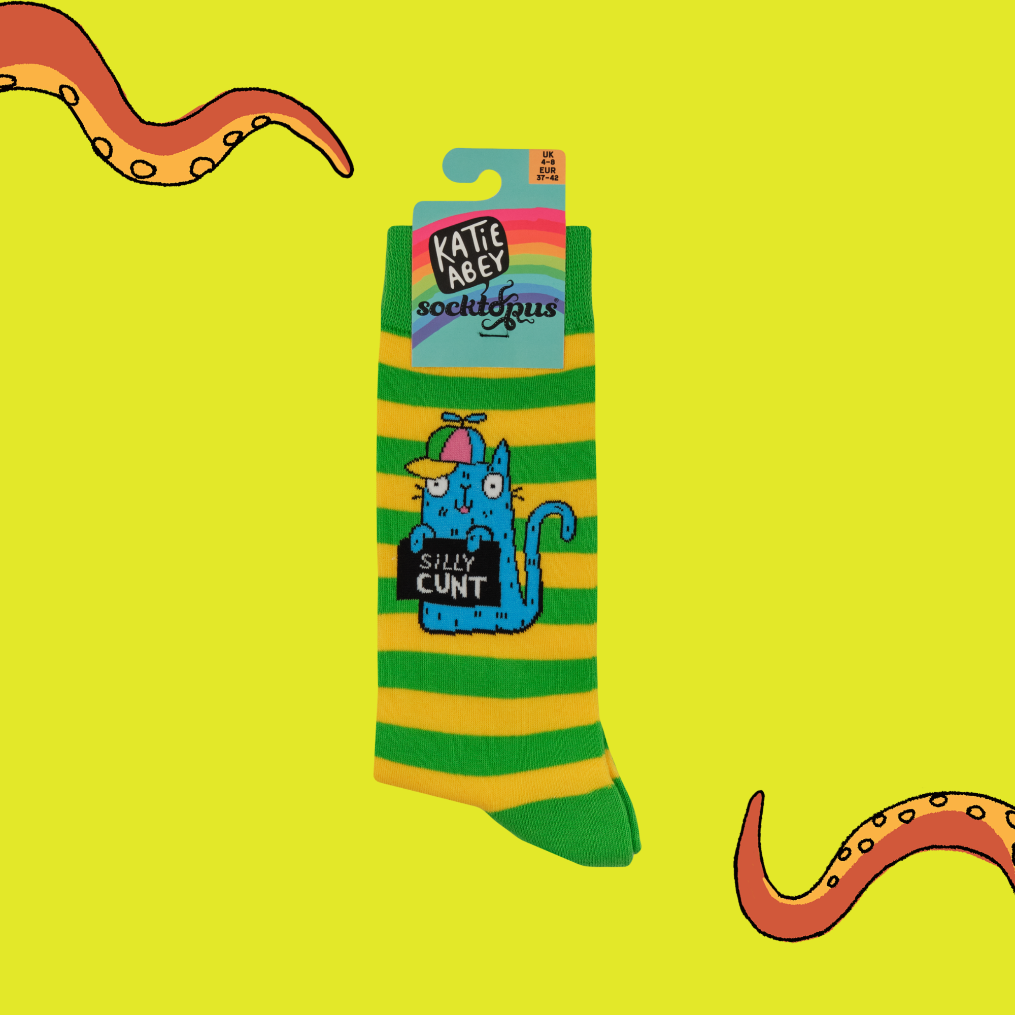 Silly Cunt Socks - Socktopus X Katie Abey
