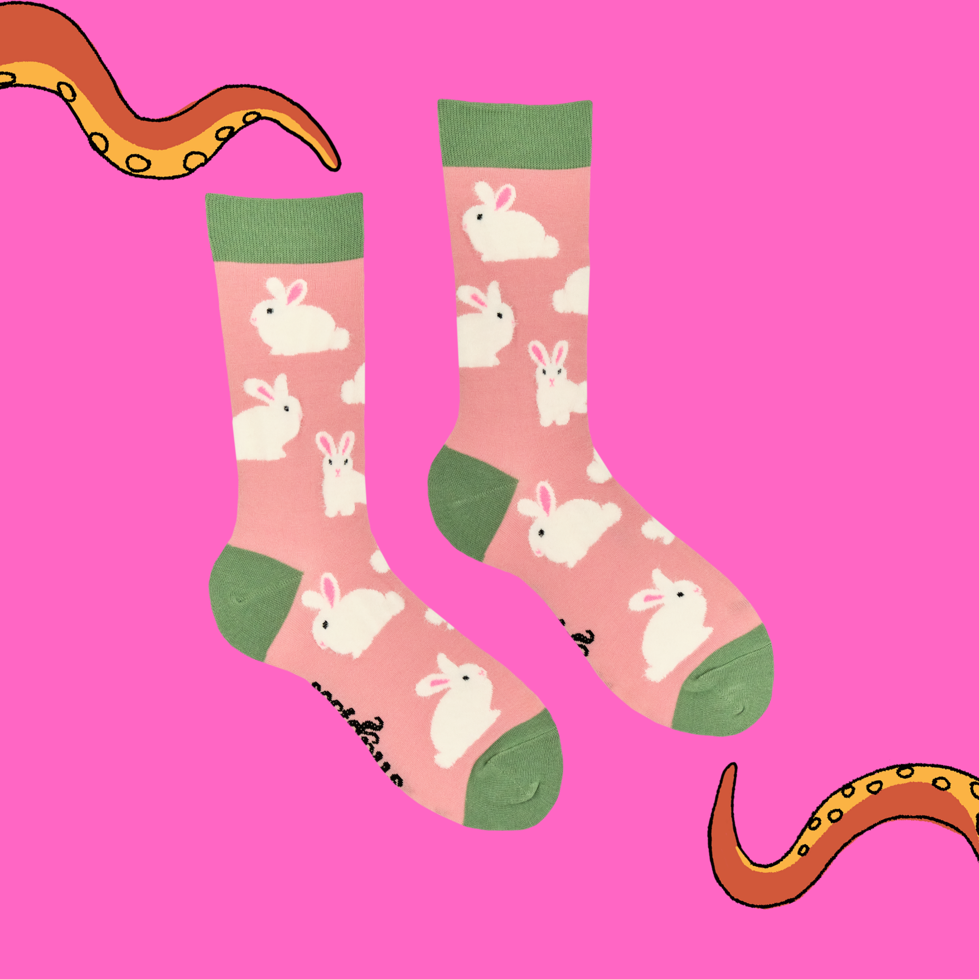 Fluffy Bunnies Socks