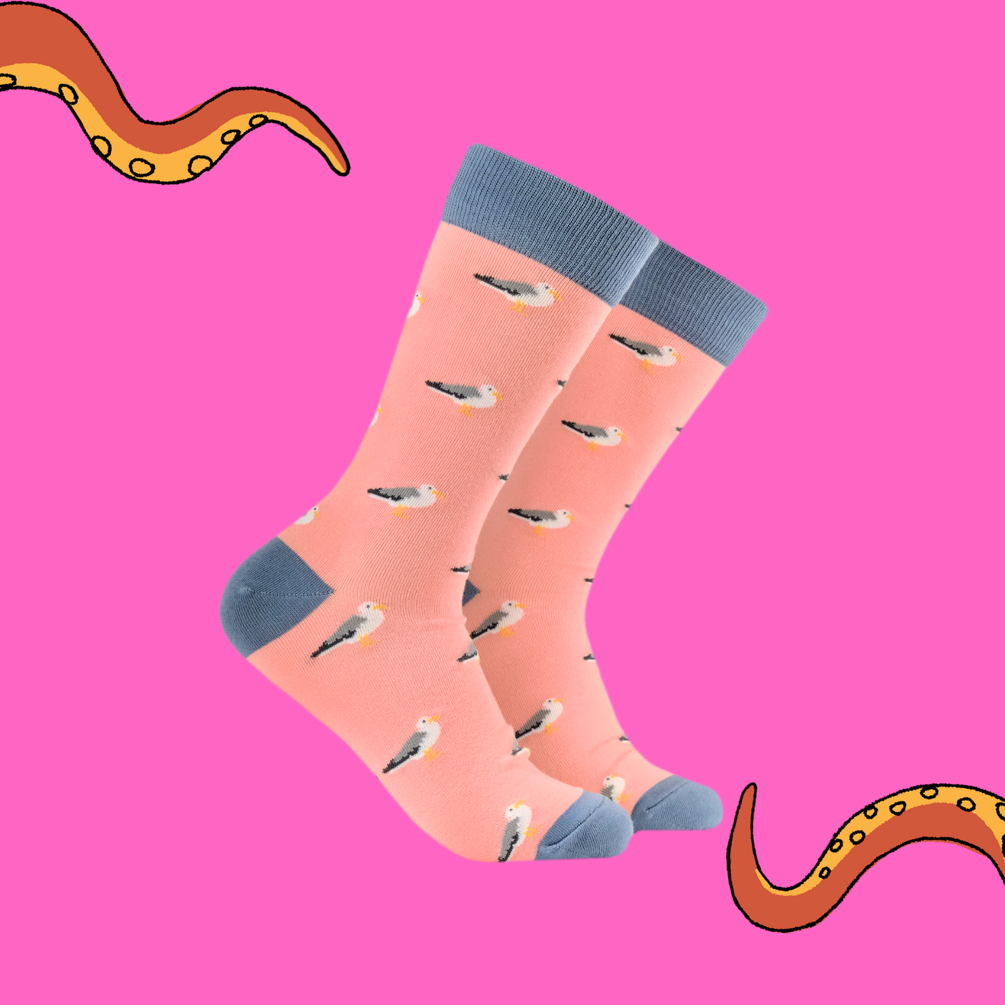 Seagulls Bamboo Socks