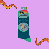 Protecting My Energy Socks - Socktopus X Katie Abey