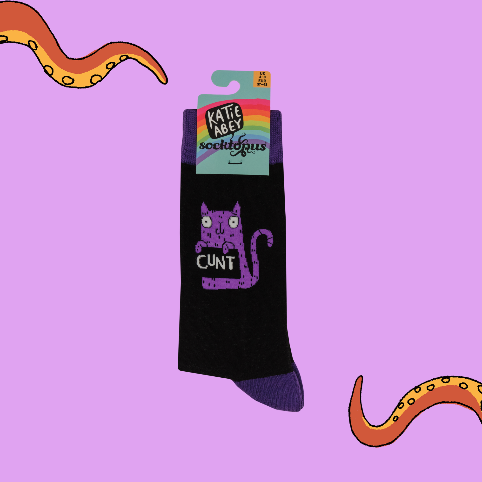 Cunt Socks - Socktopus X Katie Abey