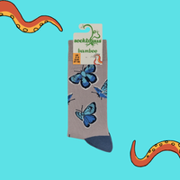 Bamboo Socks - Blutterflies