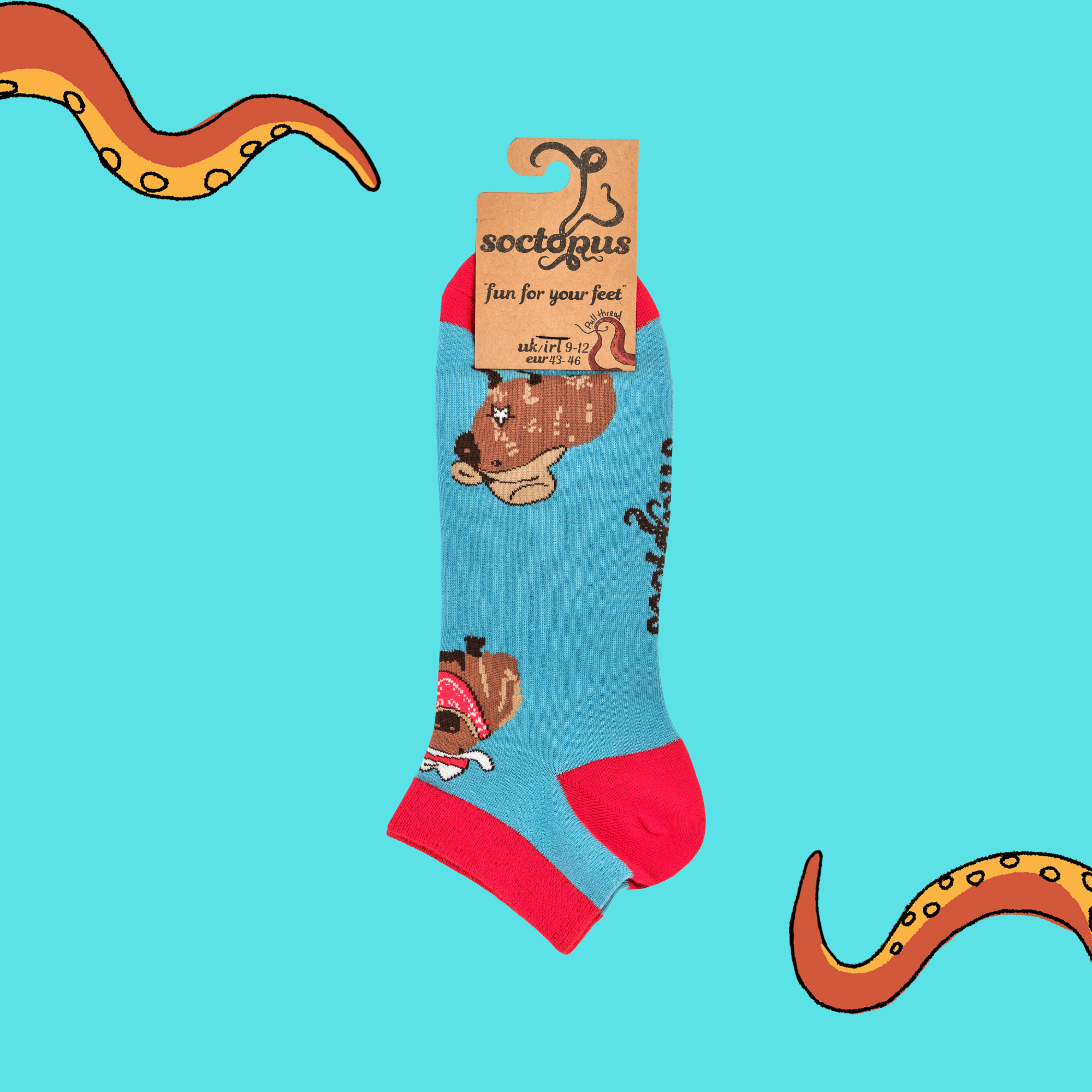 Cowboy Capybara Trainer Socks