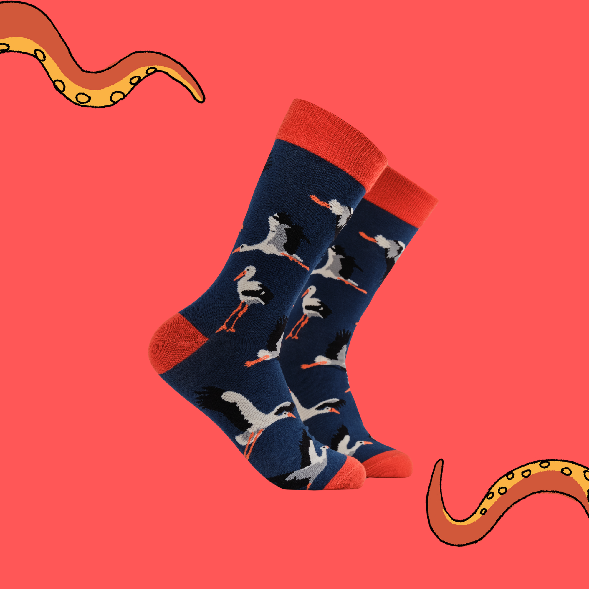 Stork Bamboo Socks - Special Delivery