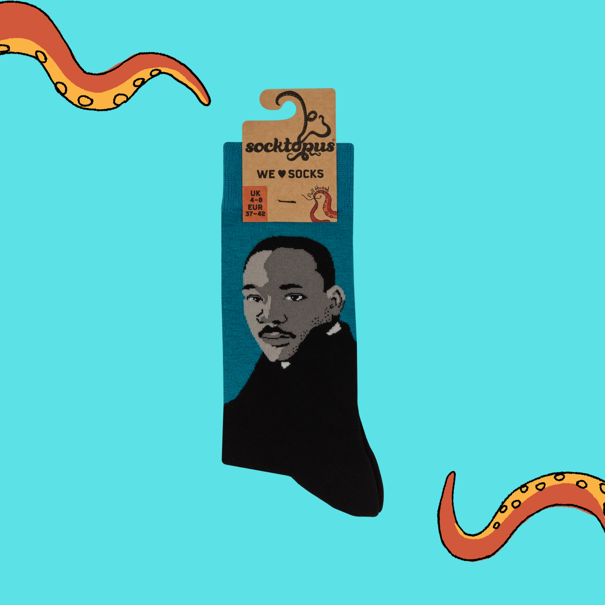 Martin Luther King Socks