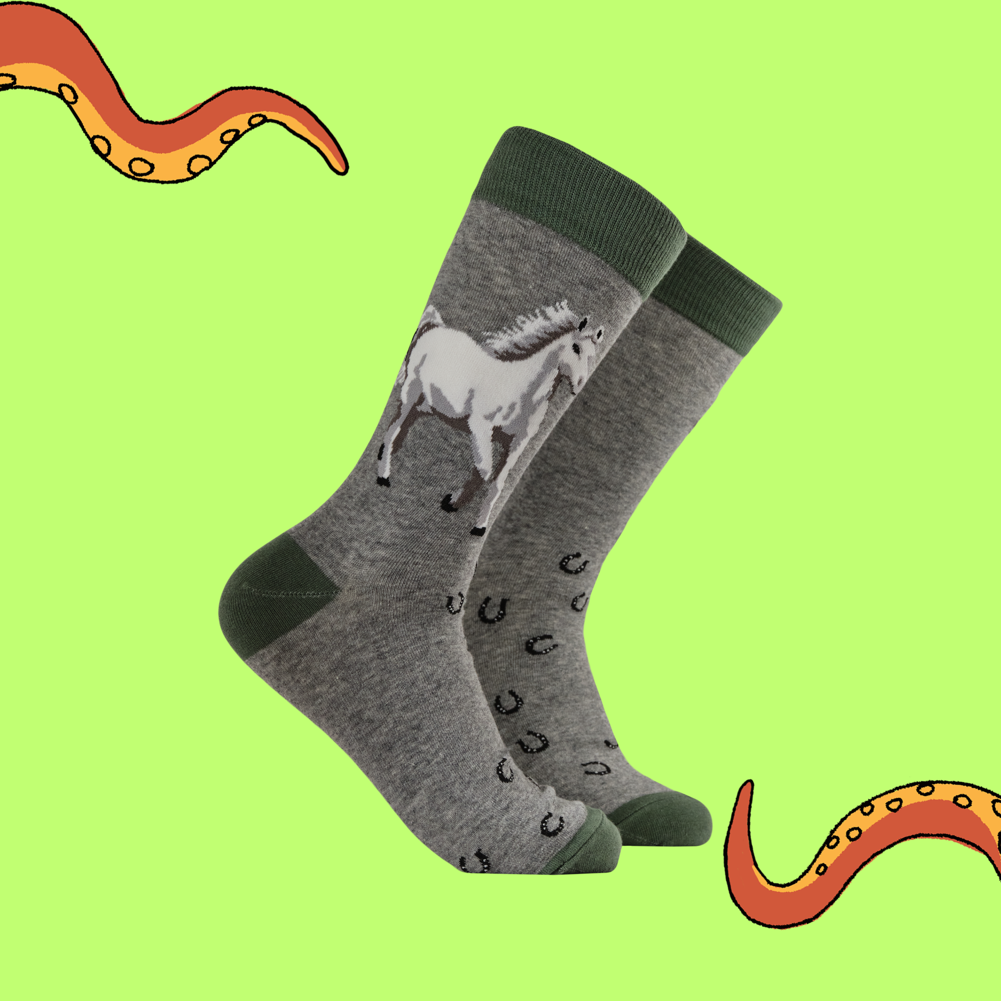 White Horse Socks