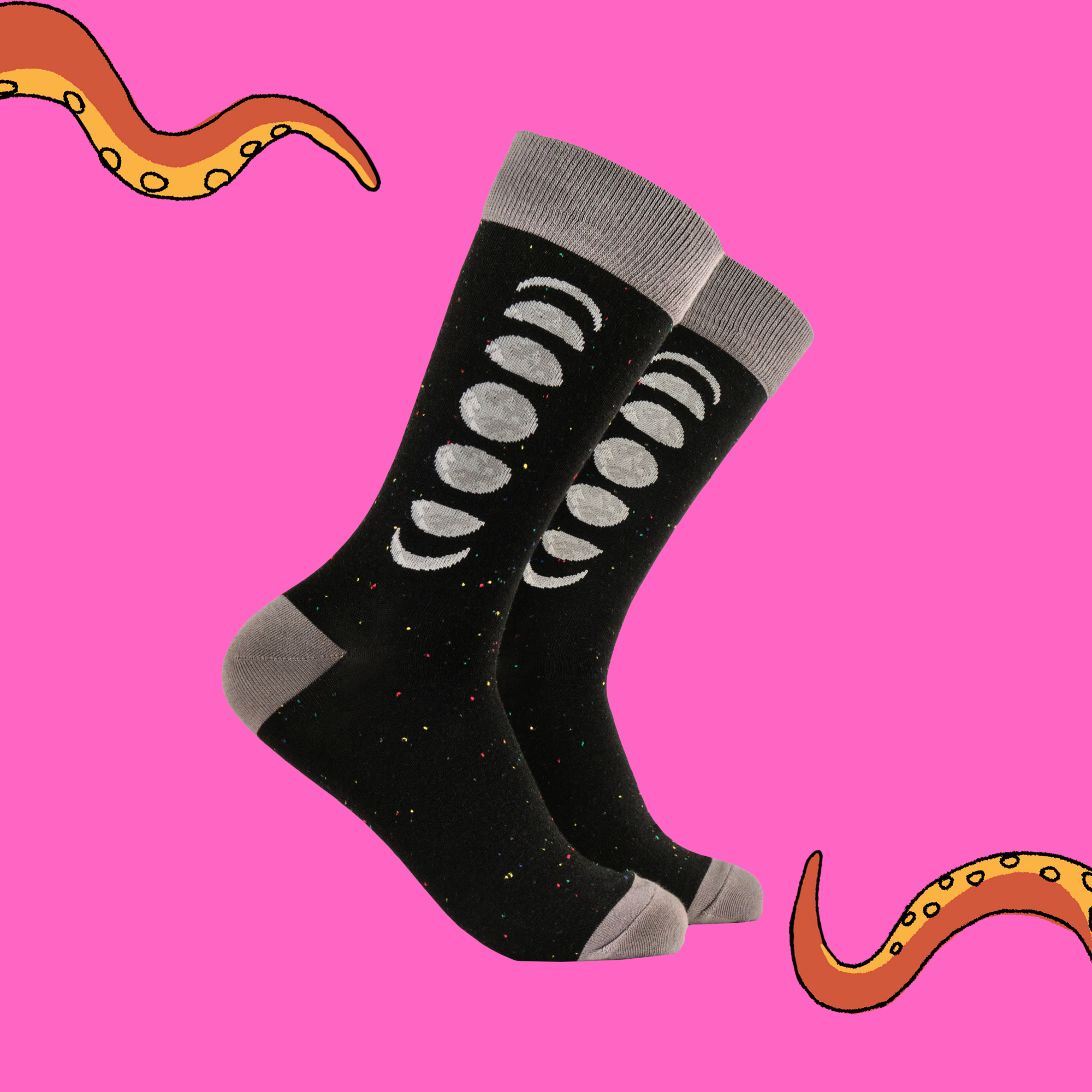 Moon Phases Socks