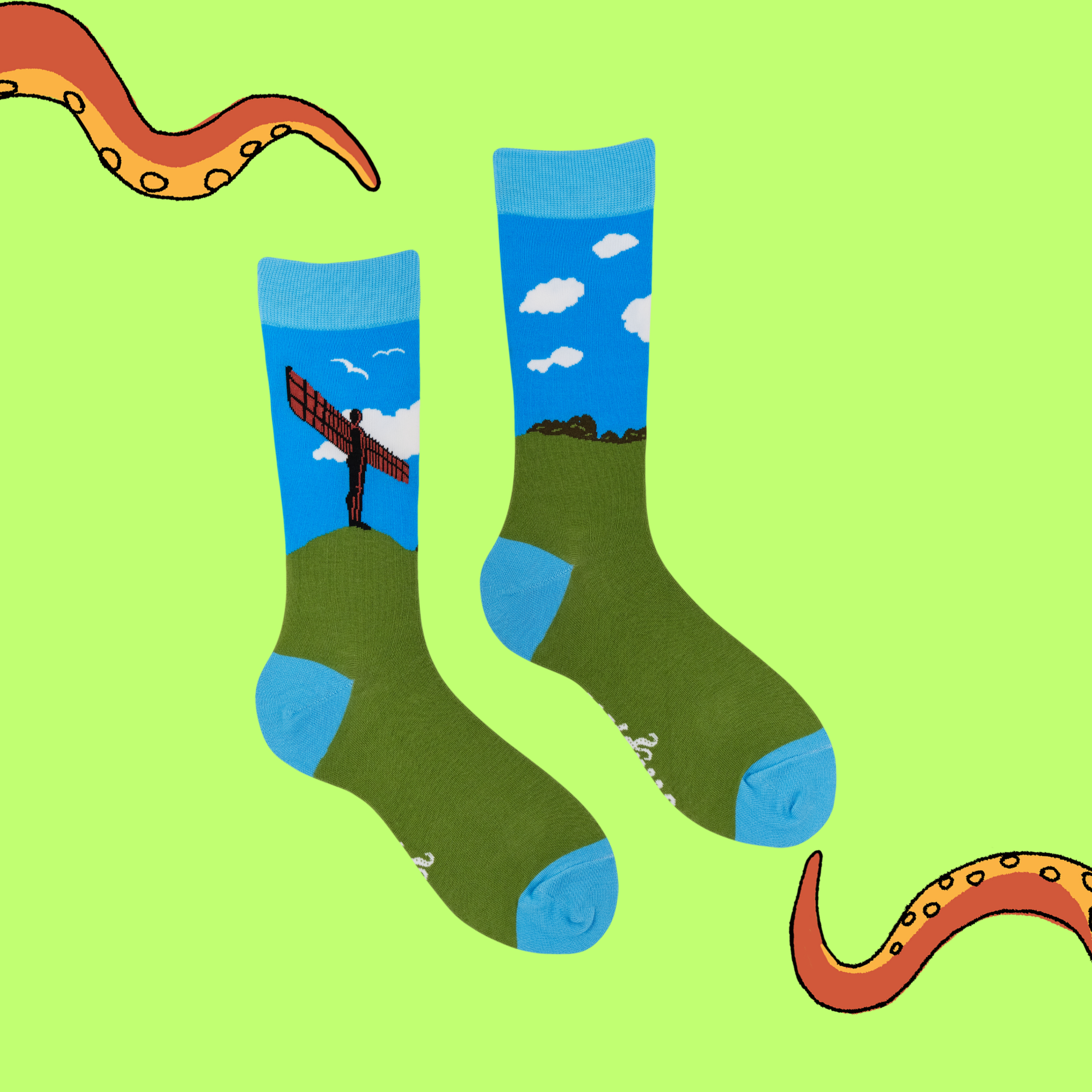 Angel of the North Socks