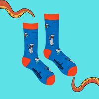 Swimming Snoopy Socks - Peanuts