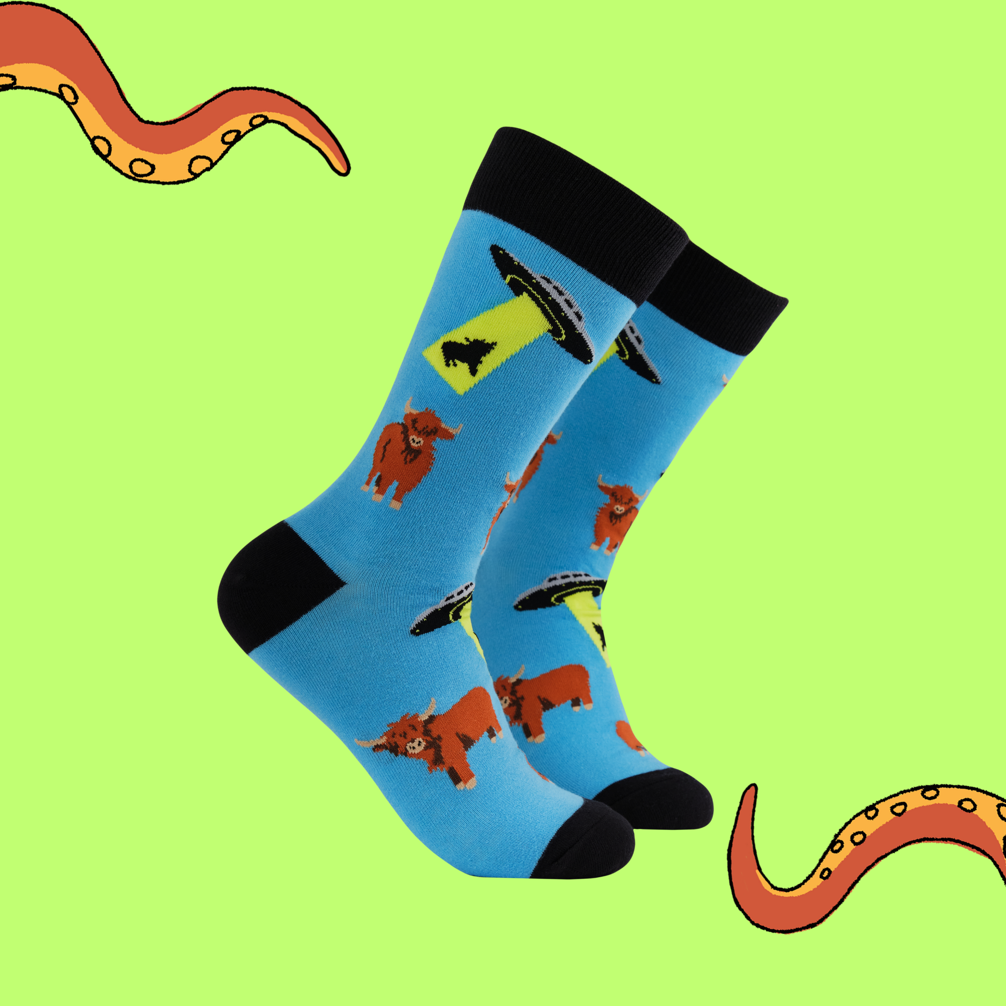UFO: Unidentified Farm Object Socks