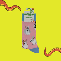 Bunny Bamboo Socks - Watersock Down