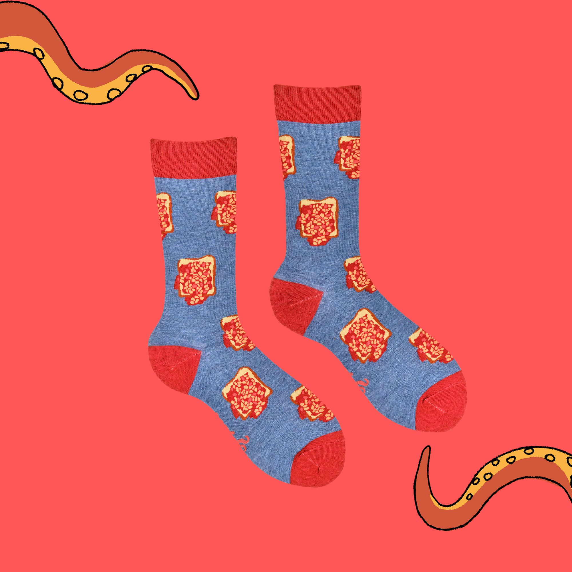 Beans on Toast Socks
