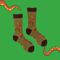 Stag Socks - Stuck in a Rut