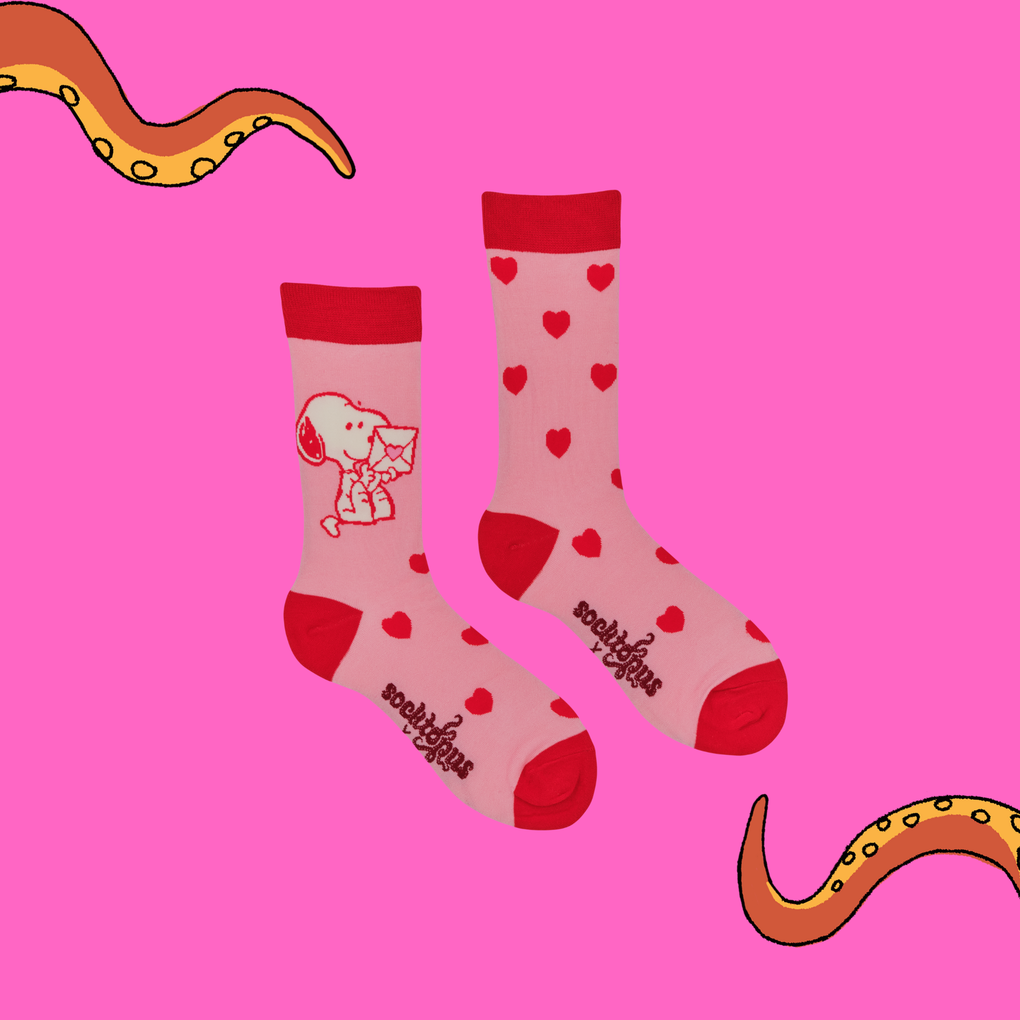 Love Letters Socks - Peanuts