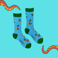 Aye Up Duck Socks - Luke Horton