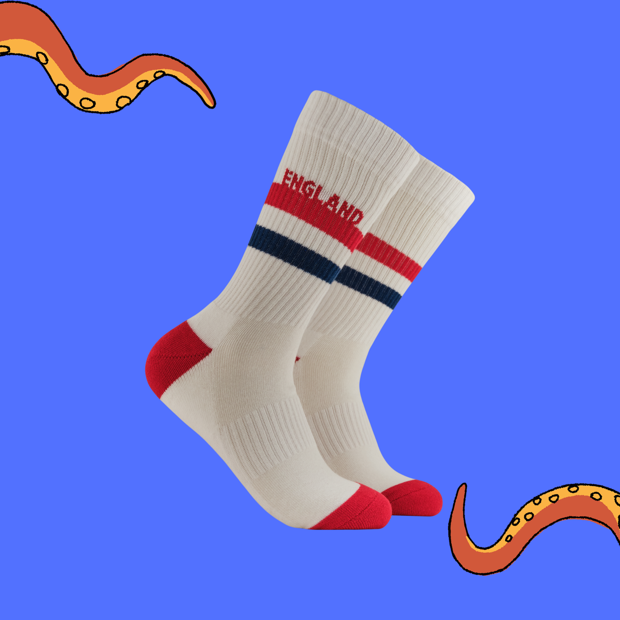 England Retro Sports Athletic Socks
