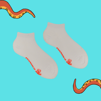 Cream Soda - Bamboo Colours Trainer Socks