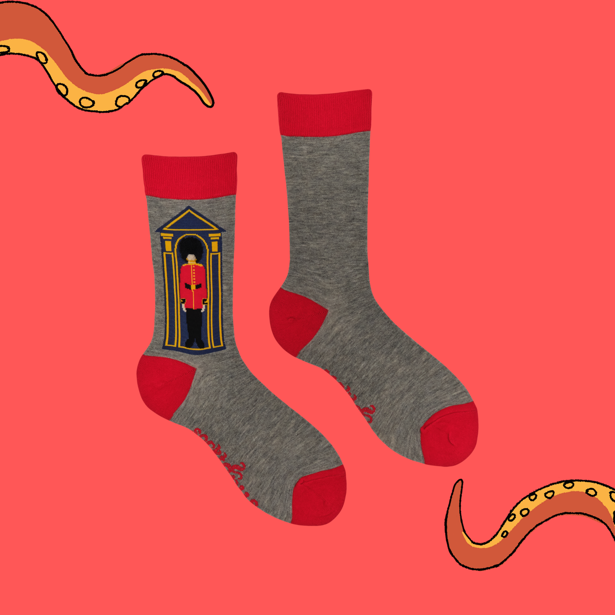 Fluffy Hat Guardsman Socks