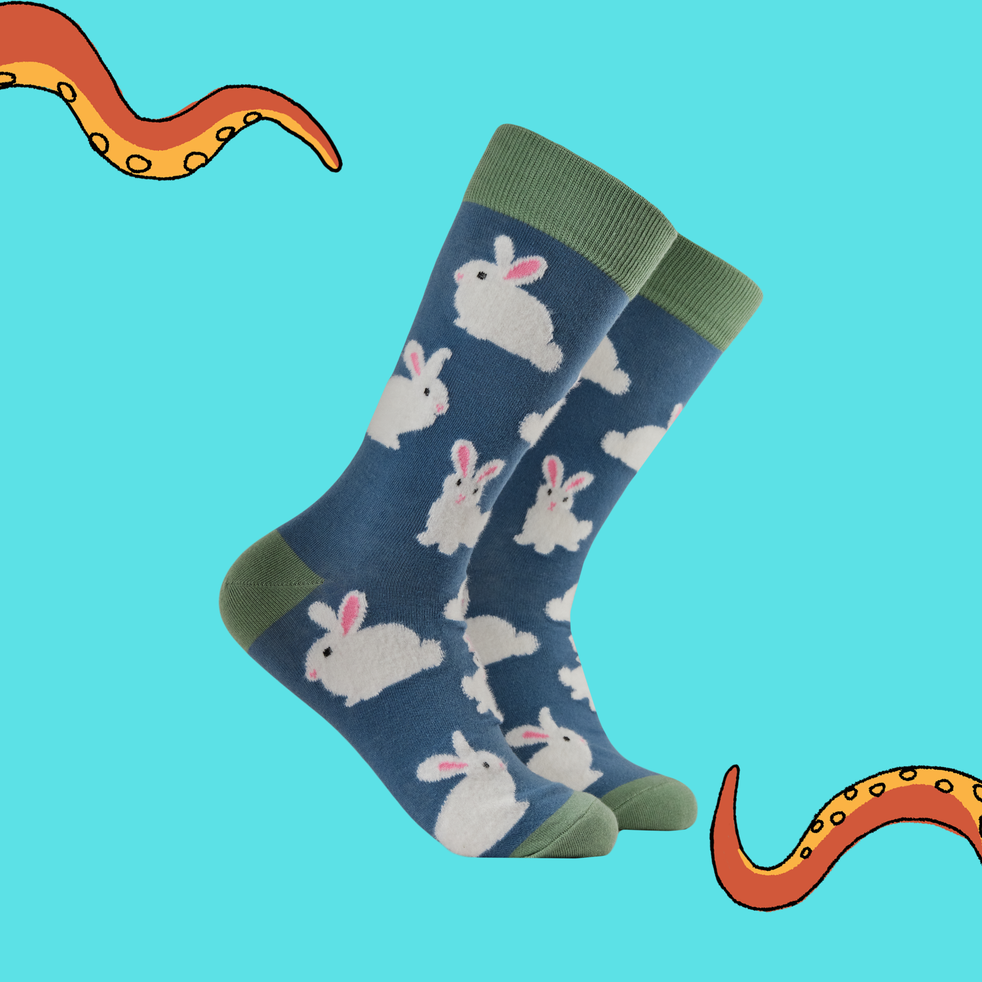 Fluffy Bunnies Socks