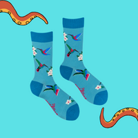 Hummingbird Bamboo Socks - Hummmazing