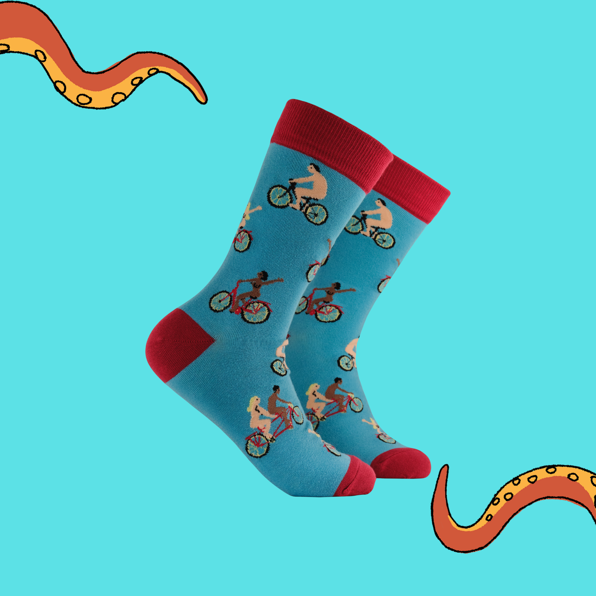 Naked Bike Ride Socks - Saddle Sore