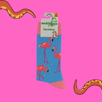 Flamingo Bamboo Socks - Flamintoes