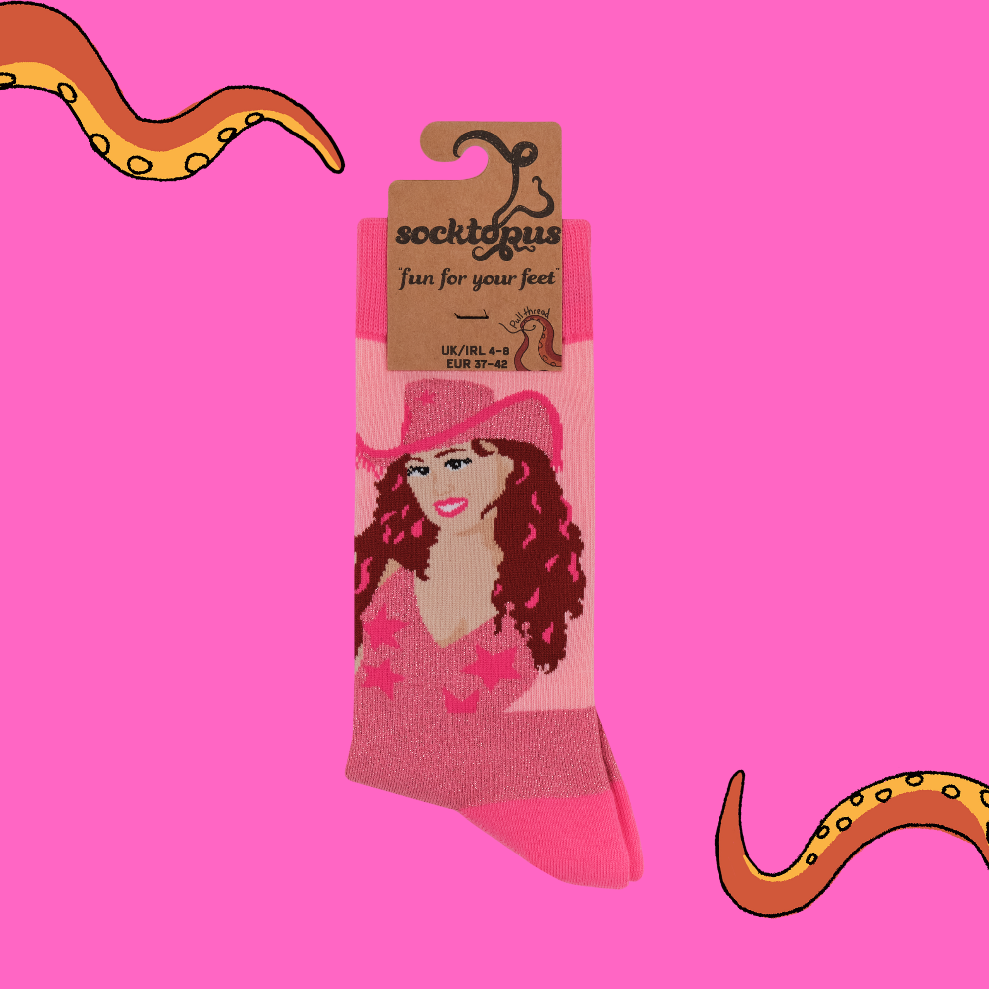 Chappell Roan Socks - Pink Sock Club