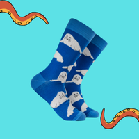 Fluffy Seal Socks - Sealiciously Fluffy