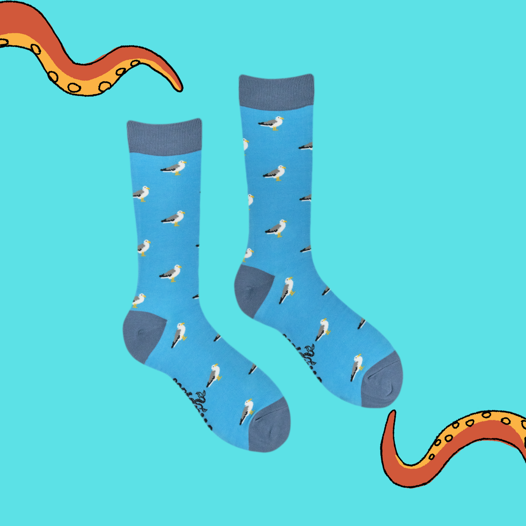 Seagulls Bamboo Socks