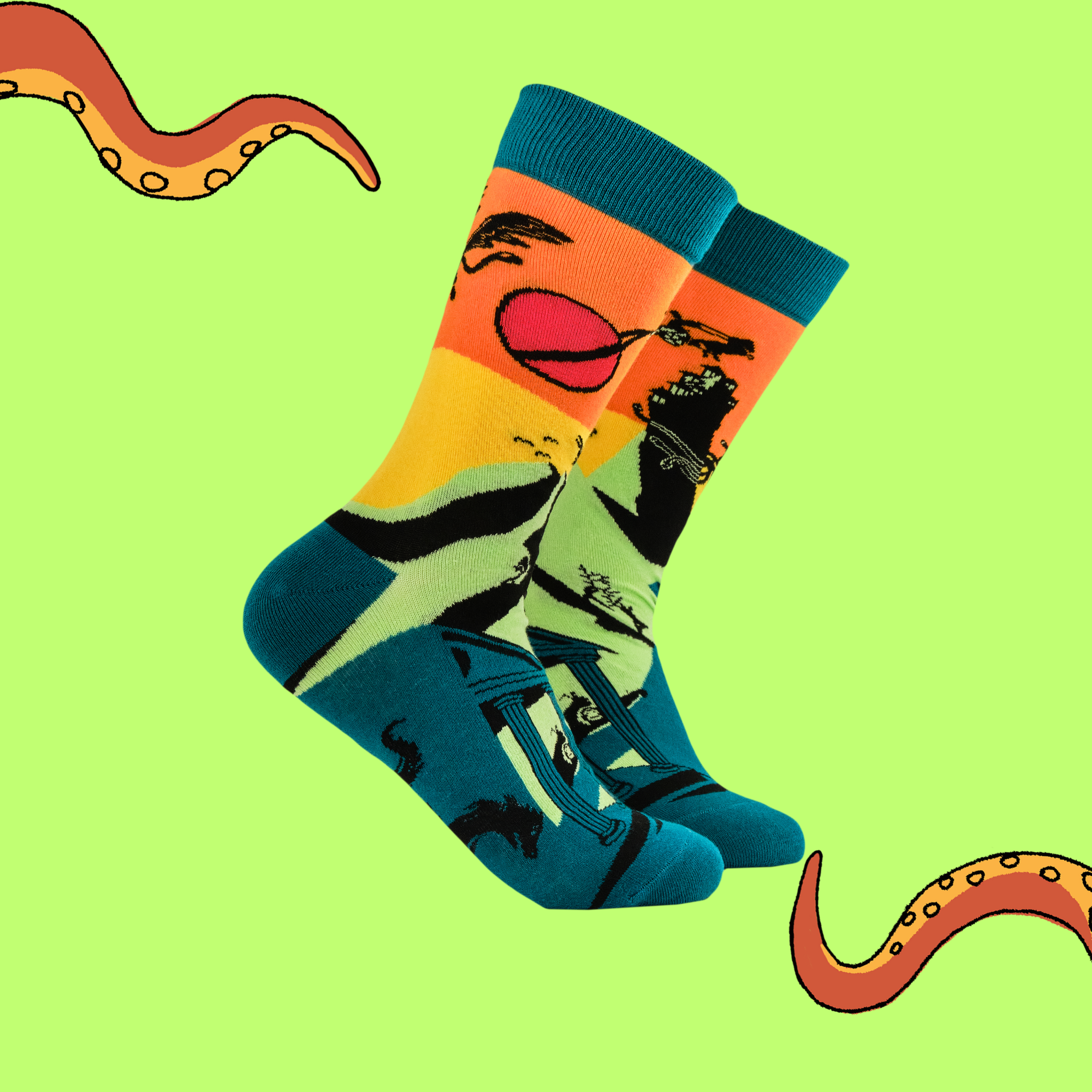 Mount Olympus Socks - Fran Haslam