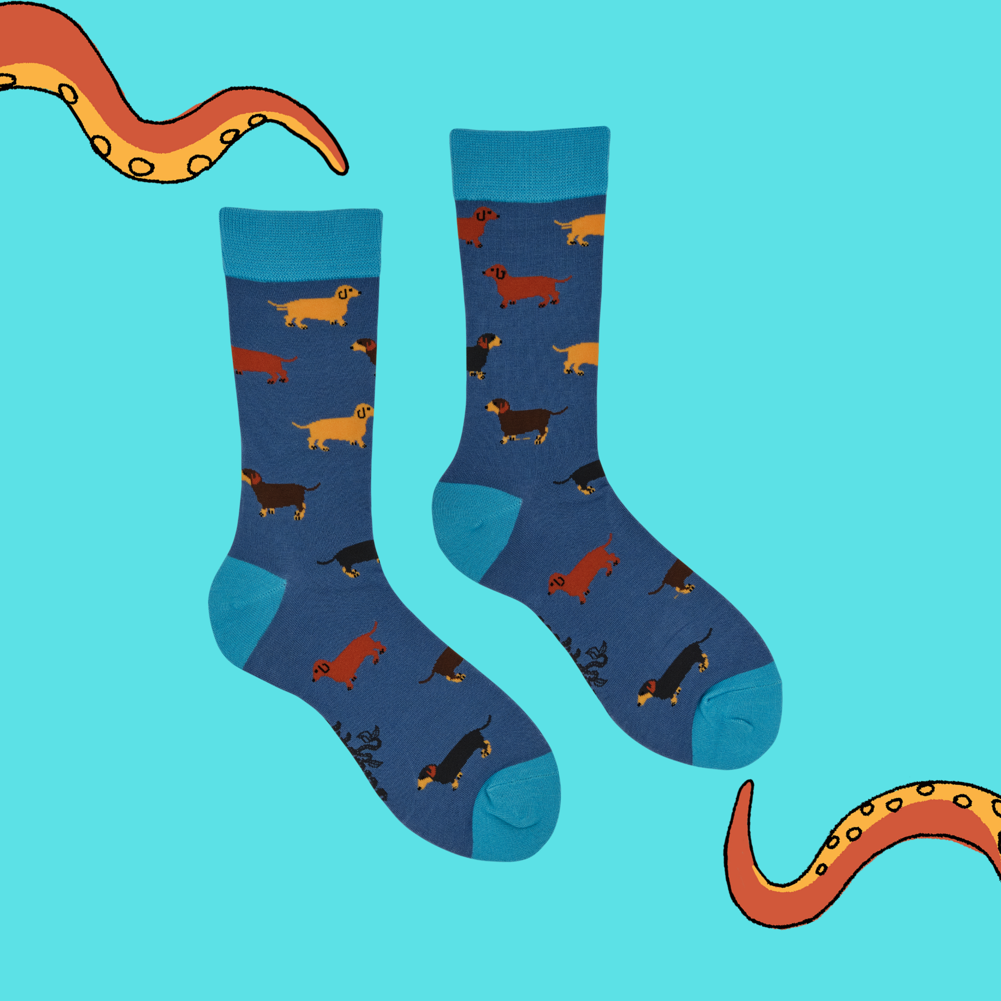 Dachshund Bamboo Socks - Dasch Stash