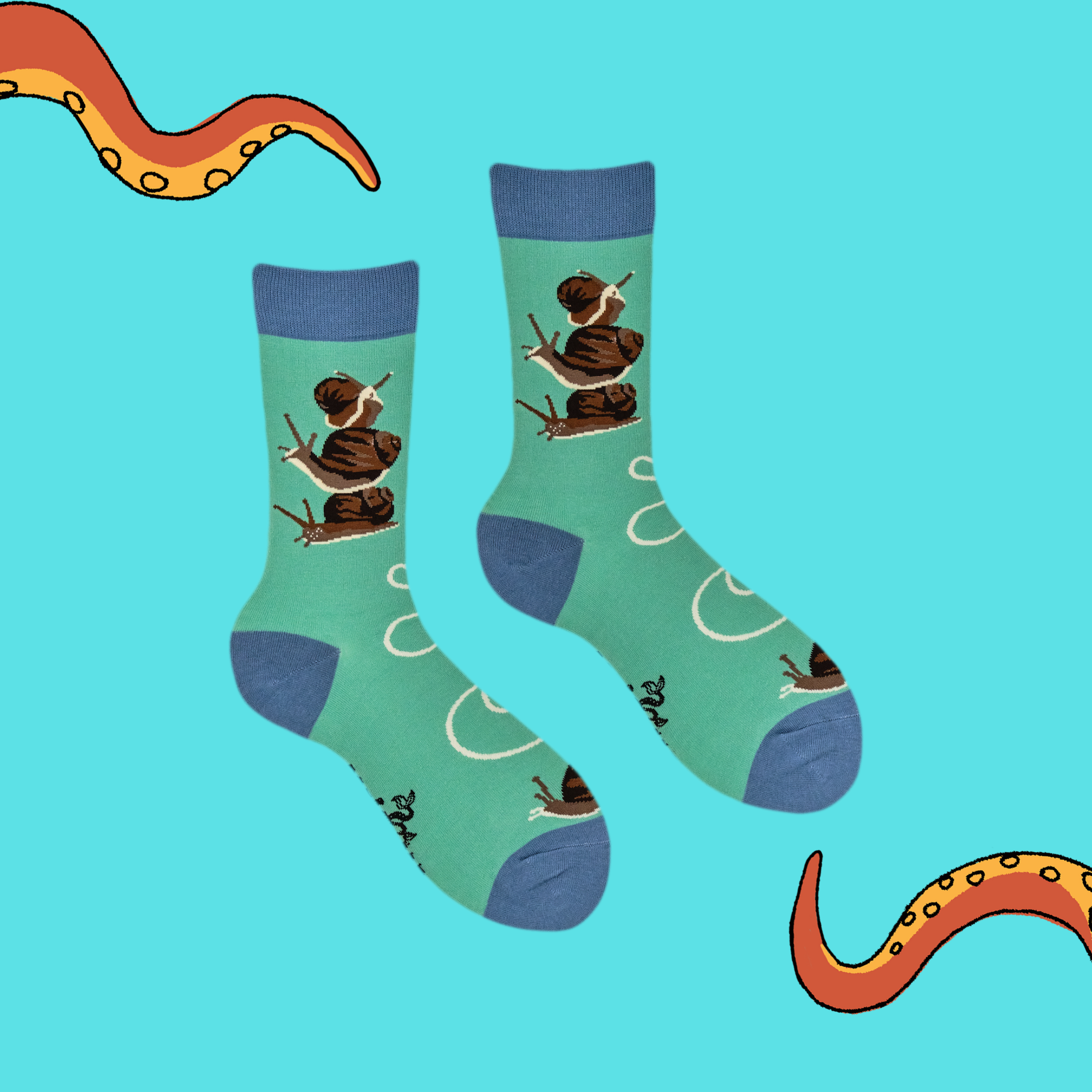 Snails Bamboo Socks