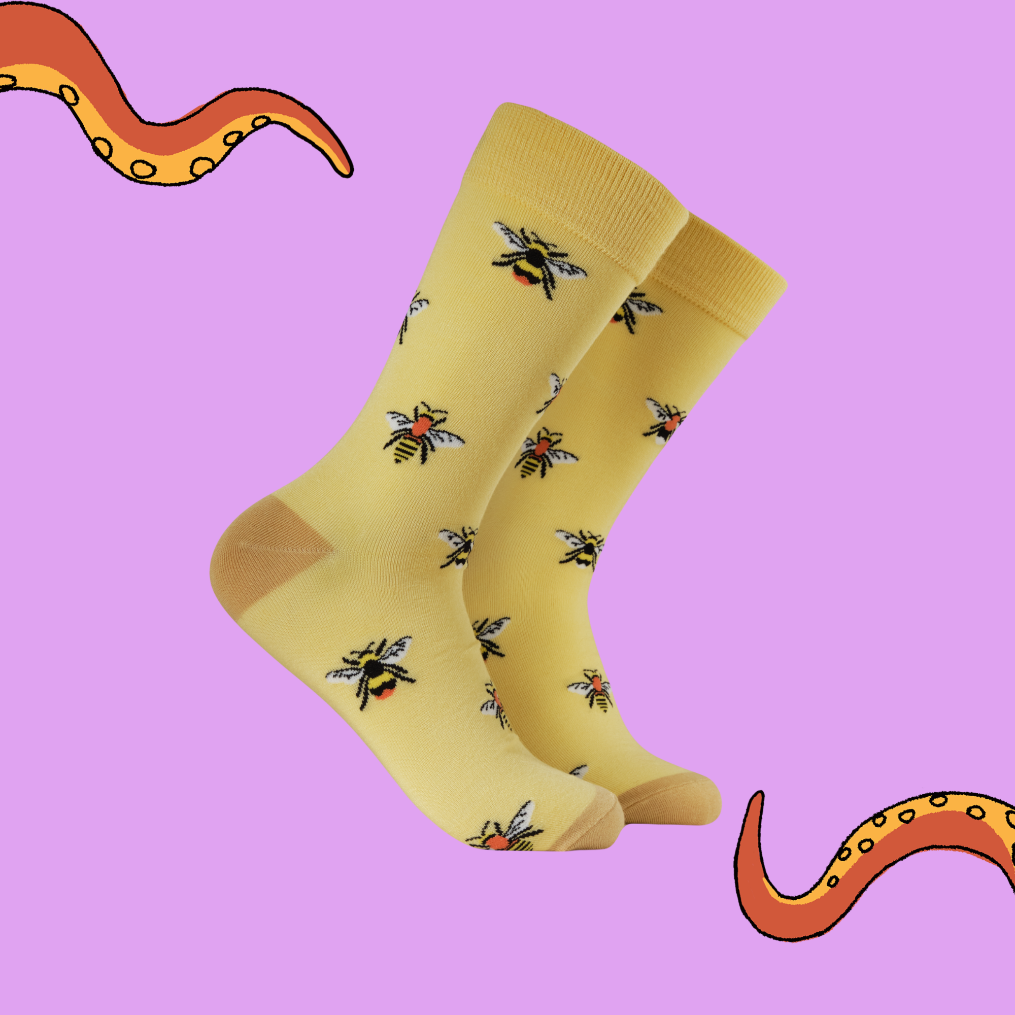 Bamboo Socks - Bee Happy