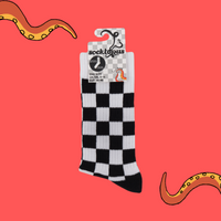 Cheque Me Out Athletic Socks