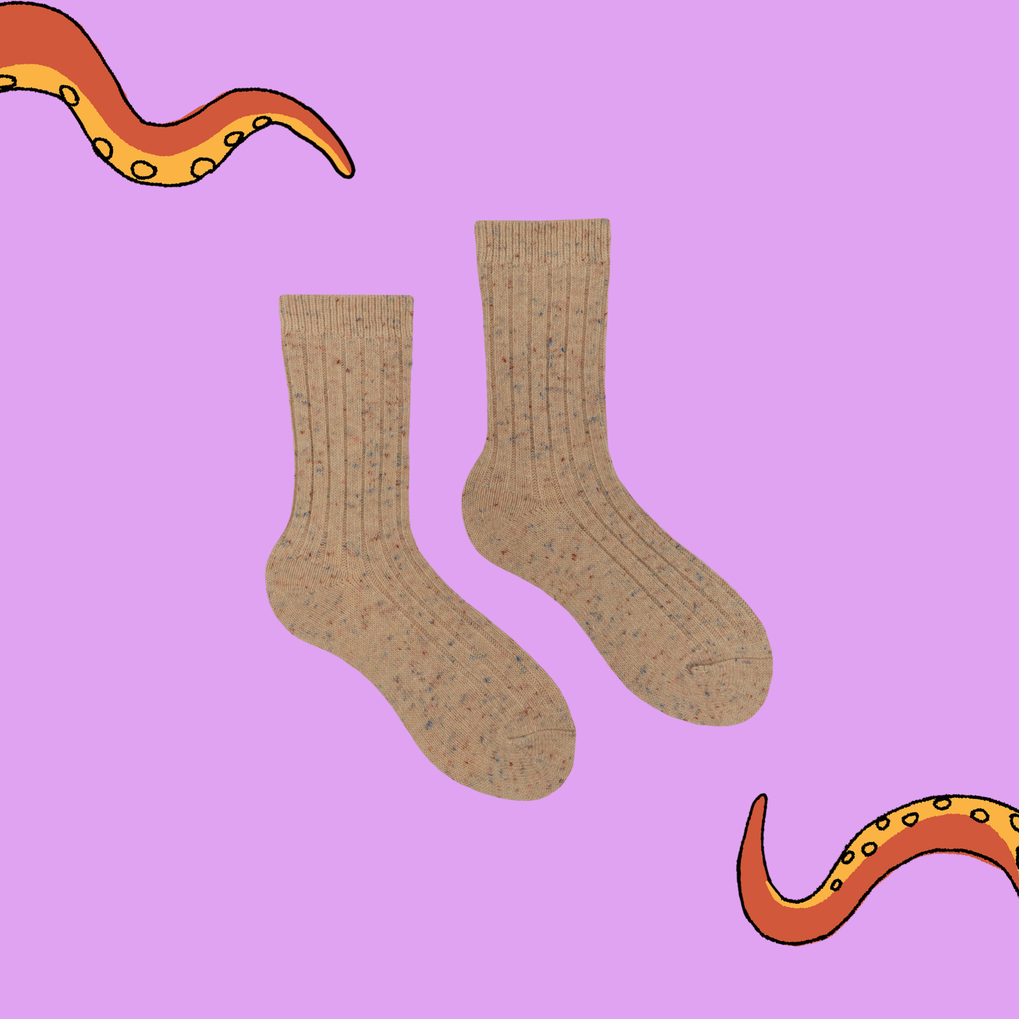 Ribbed Boot Socks