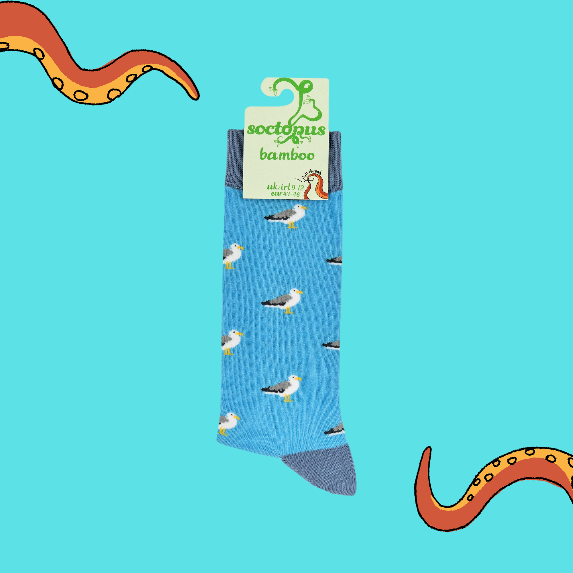 Seagulls Bamboo Socks