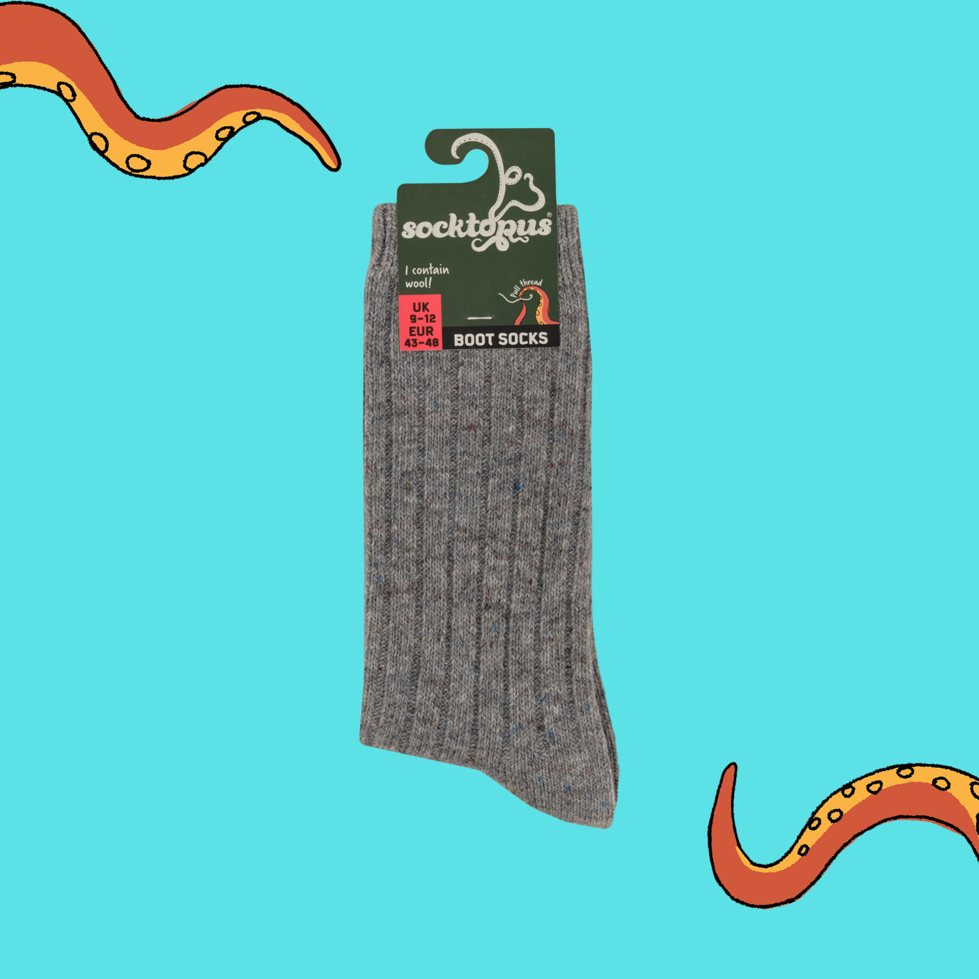 Ribbed Boot Socks