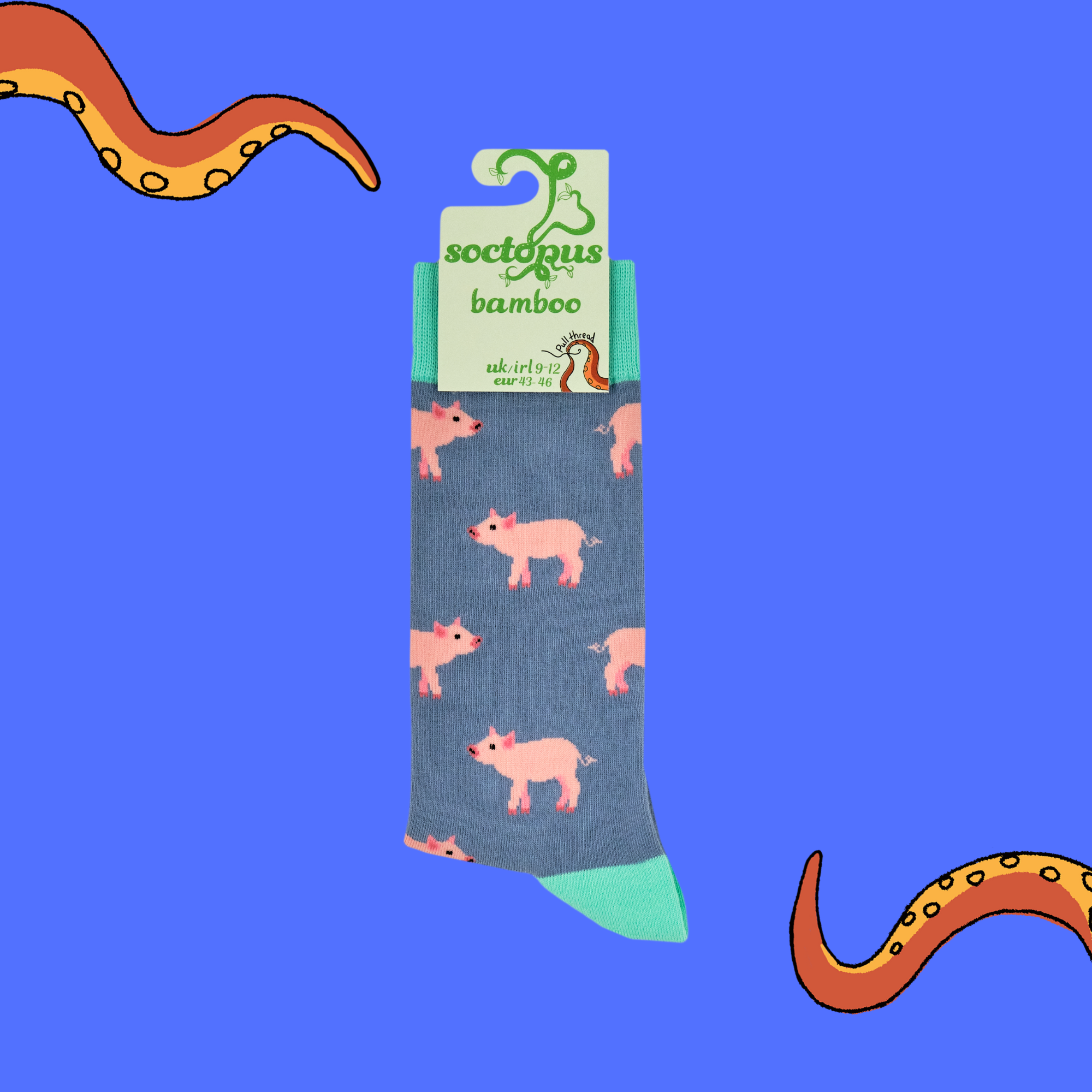 Piglets Bamboo Socks