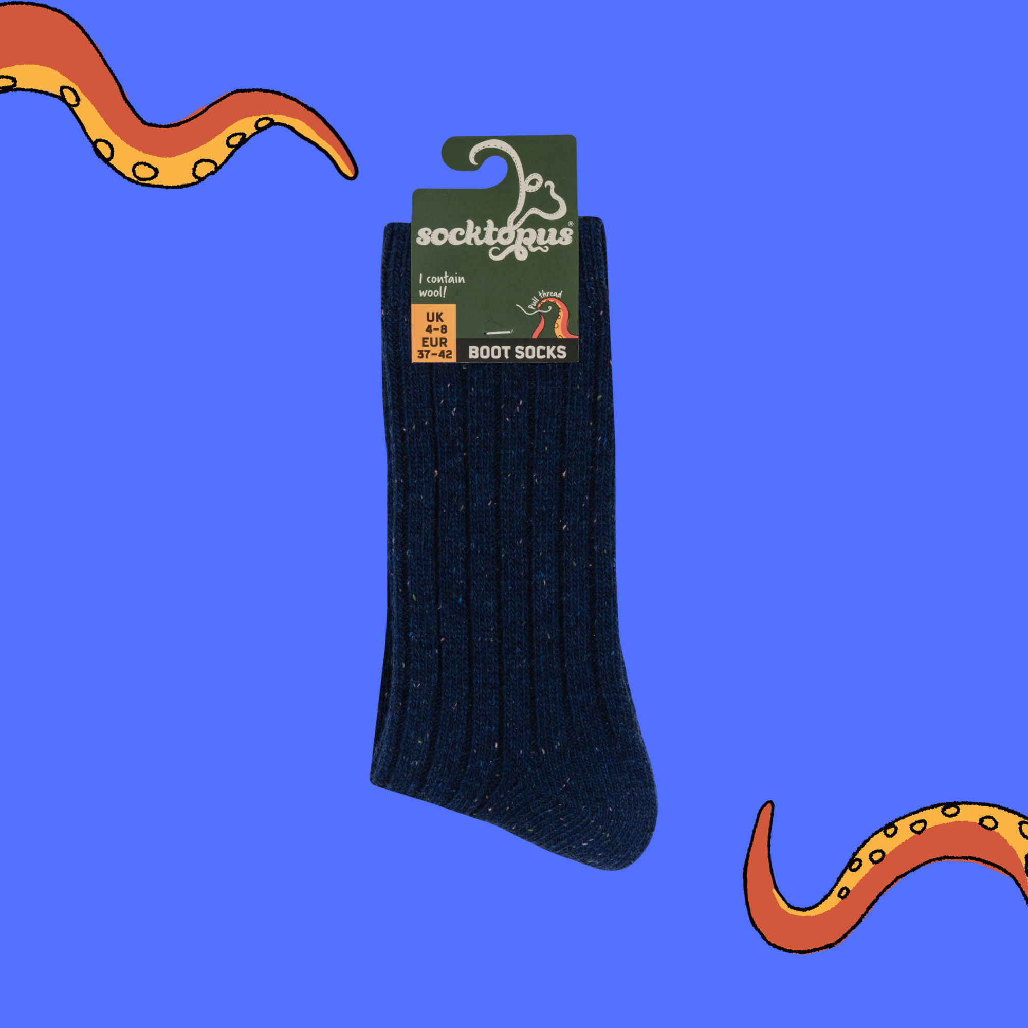 Ribbed Boot Socks